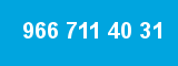 966 711 40 31 966 711 40 31